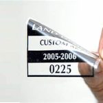 انواع کاربرد های برچسب شیشه‌ای