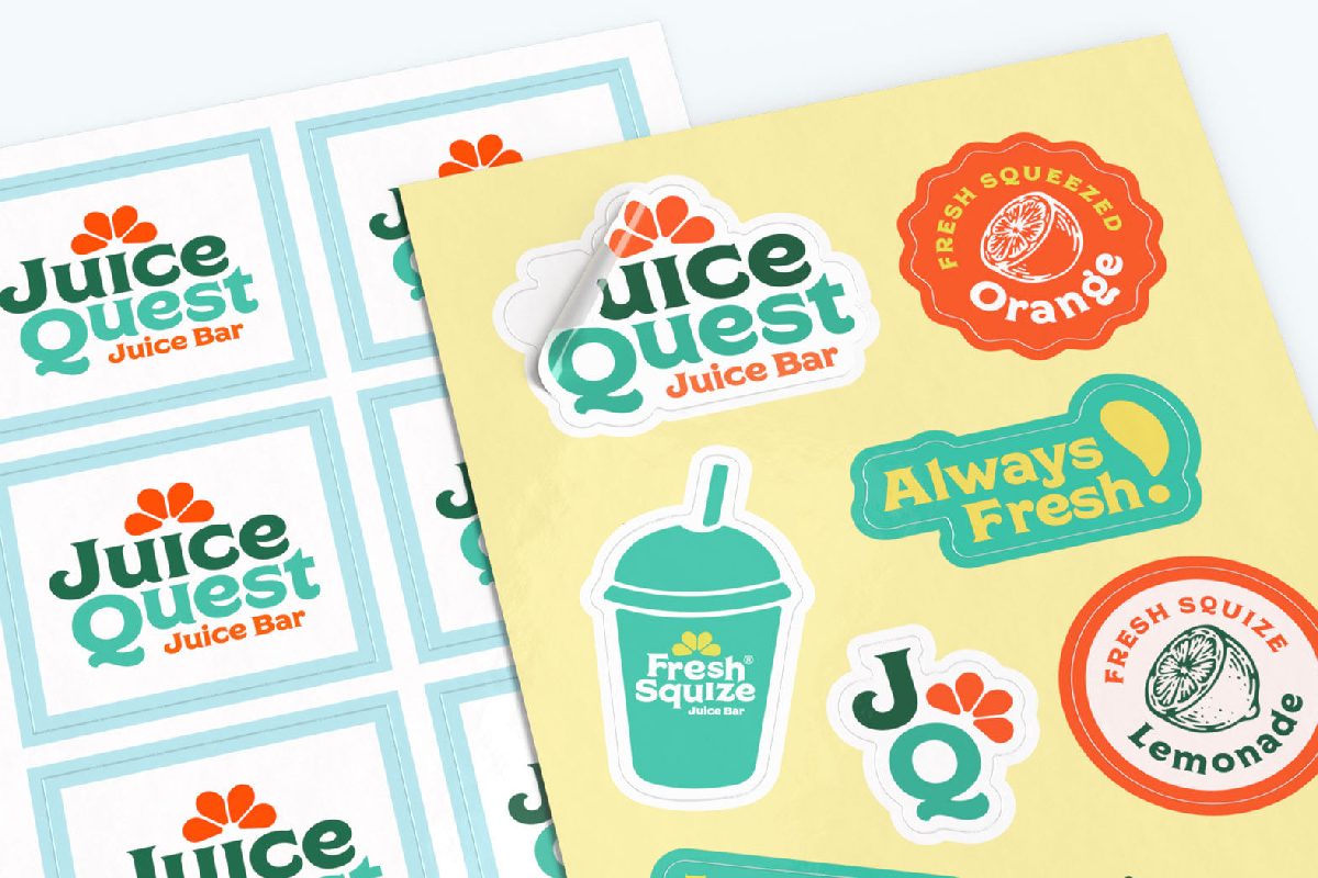 انواع چاپ استیکر