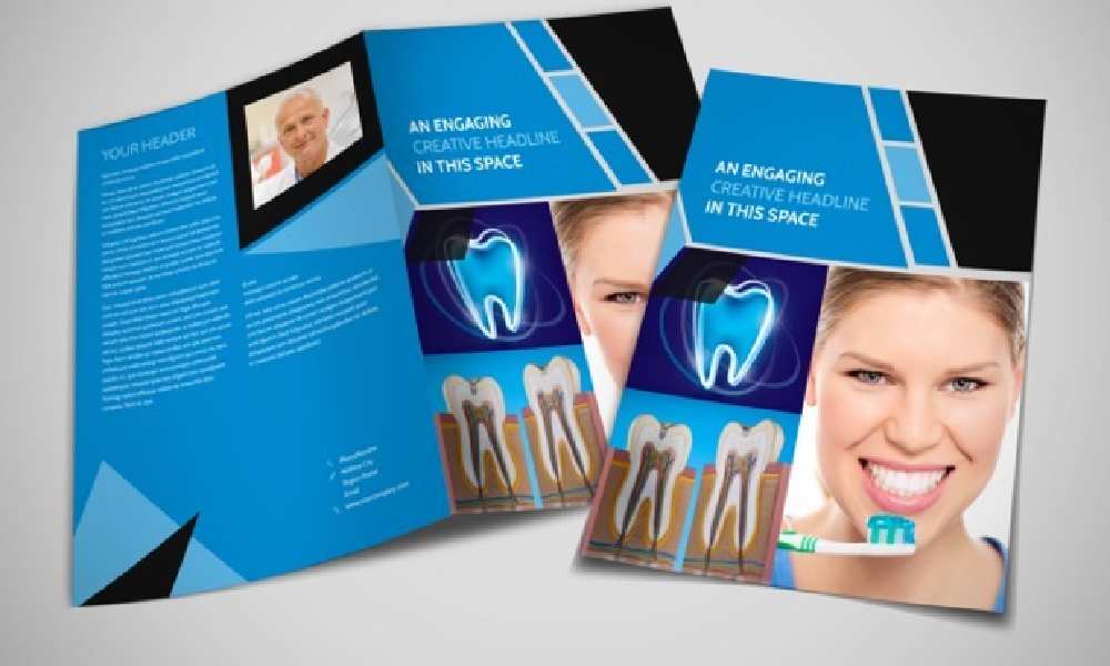 بروشور تبلیغاتی دندانپزشکی