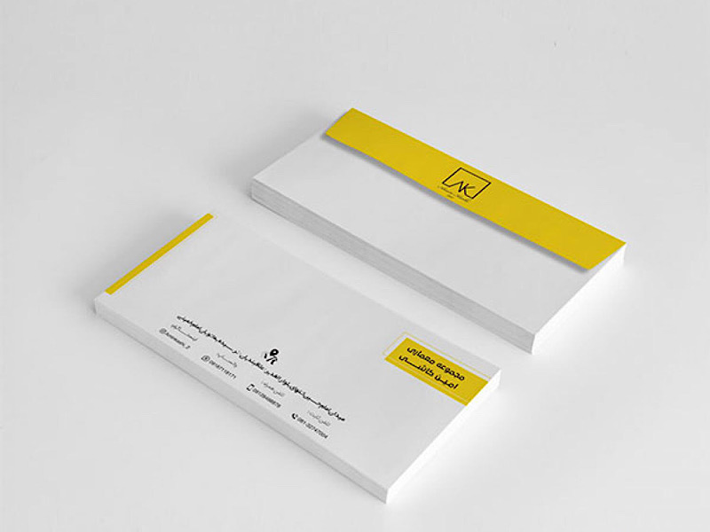 قیمت چاپ پاکت نامه