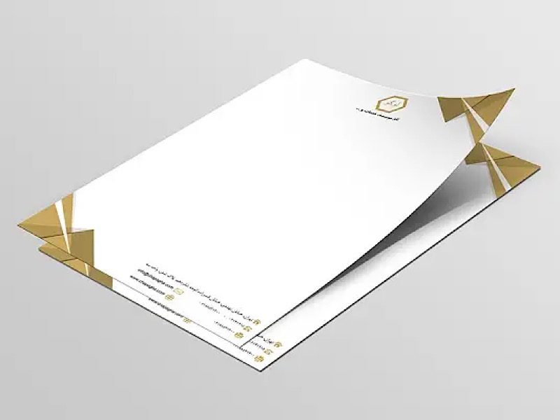 چاپ سربرگ ارزان 