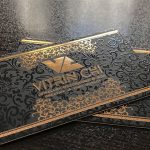 چاپ کارت ویزیت طلاکوب