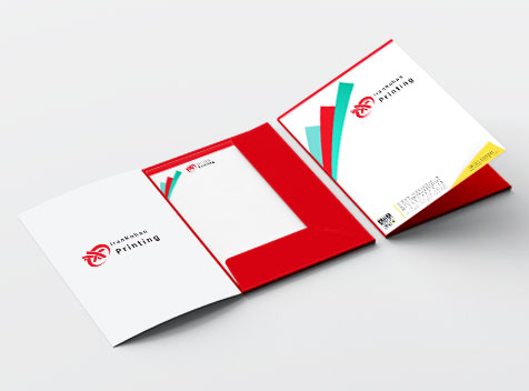 چاپ فولدر جیب دار 