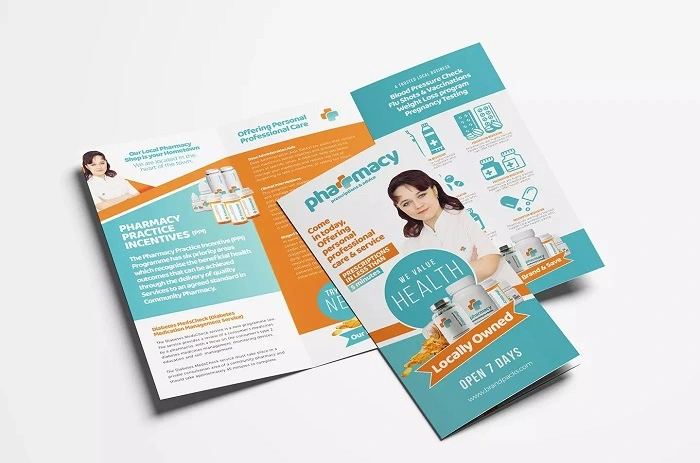 مراحل چاپ بروشور دارویی