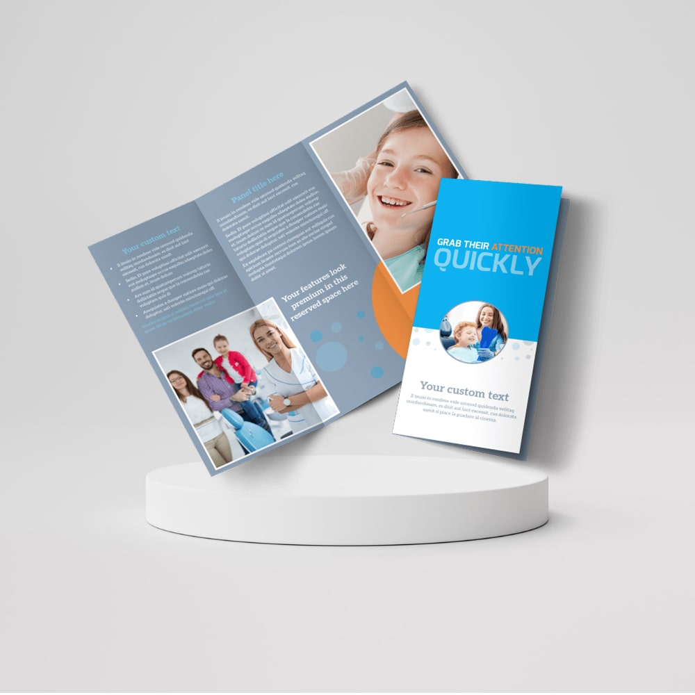 چاپ بروشور گلاسه ۱۳۵ گرم