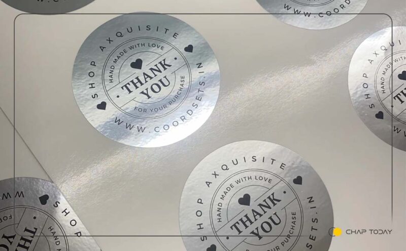 چاپ لیبل نقره کوب